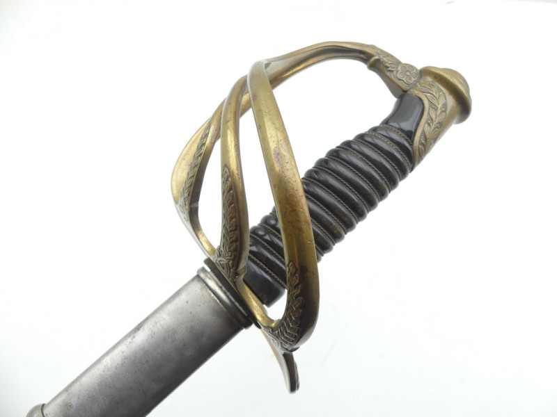 SABRE D'OFFICIER DE CAVALERIE LEGERE MODELE 1822.