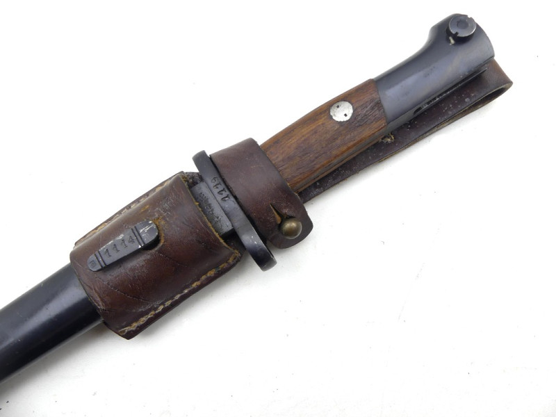 BELGIQUE BAIONNETTE MODELE 1924 EXPORT YOUGOSLAVE.