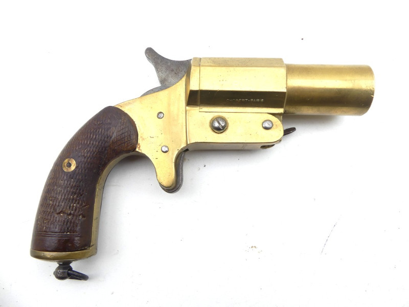 LANCE-FUSEE ARMEE FRANCAISE MODELE 1917 CANON COURT.