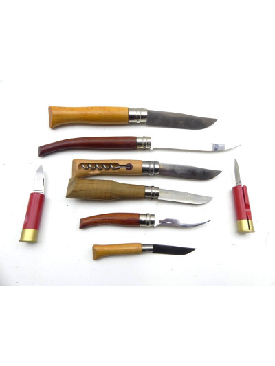 LOT DE 6 COUTEAUX OPINEL