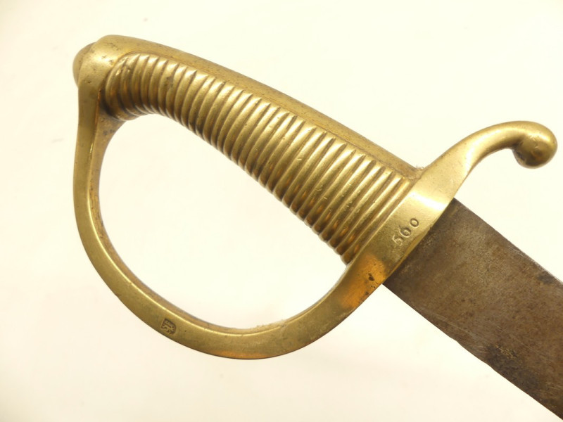 SABRE BRIQUET INFANTERIE CANTON DE GENEVE XIXe.