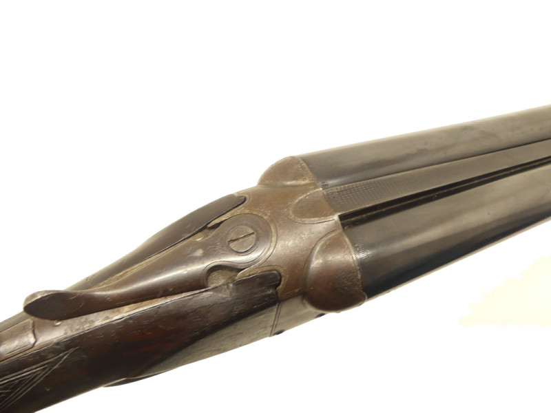 FUSIL DE CHASSE JUXTAPOSE ARTISAN STEPHANOIS. FUSIL DE CHASSE JUXTAPOSE ARTISAN STEPHANOIS.