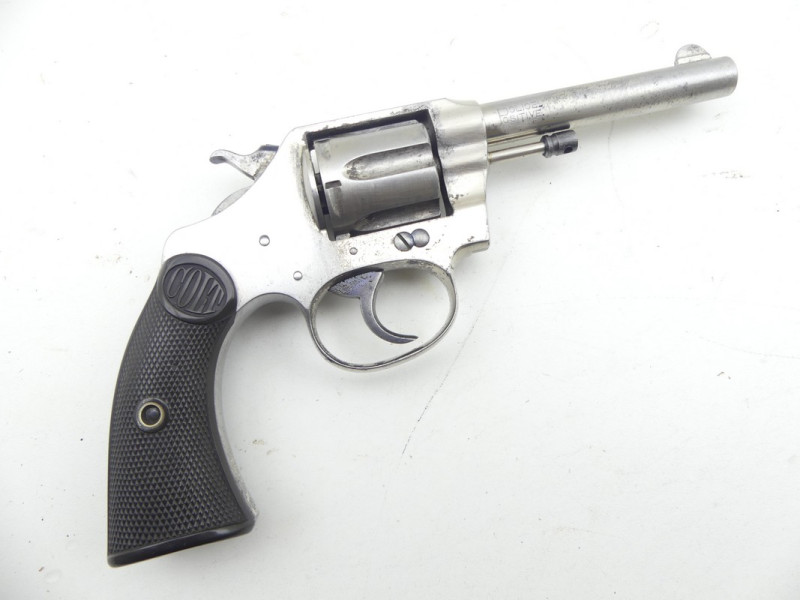 REVOLVER COLT NEW MODEL POLICE DE TRANSITION.