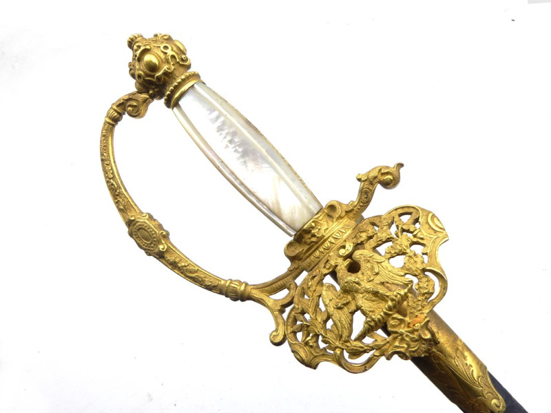 EPEE D'OFFICIER SUPERIEUR SECOND EMPIRE.