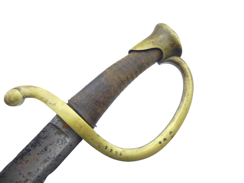 EPAVE DE SABRE DE CANONNIER MODELE 1829.