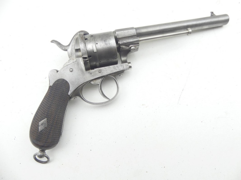 REVOLVER A BROCHE ANGLAIS 12mm TYPE LEFAUCHEUX .