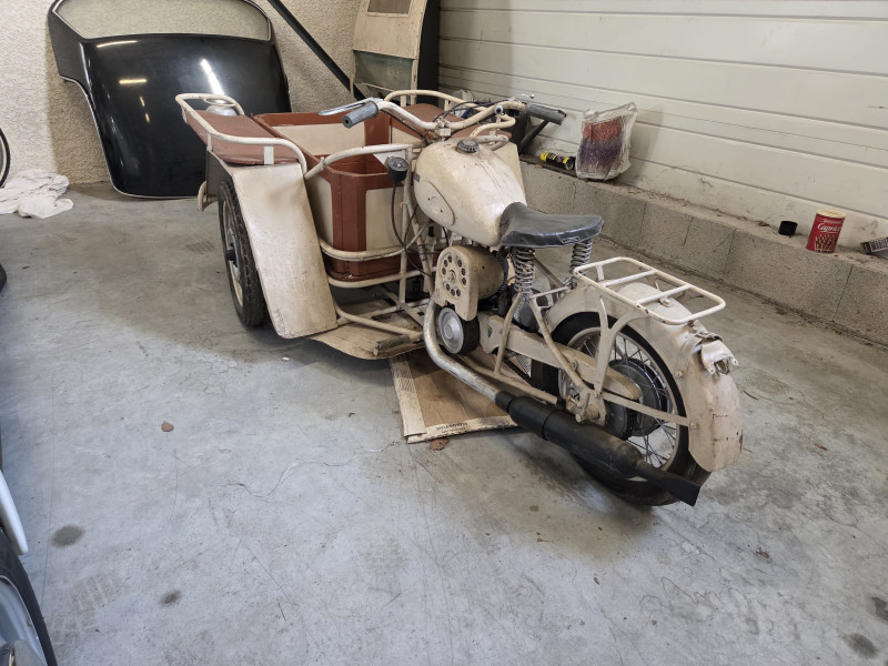 PEUGEOT TYPE 56 TRIMOTEUR DE 1956 100CC