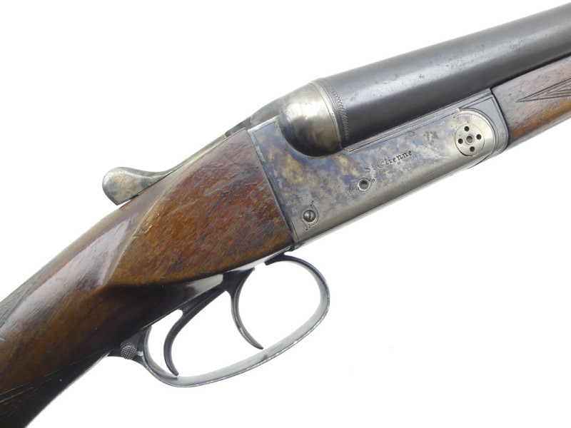 FUSIL DE CHASSE JUXTAPOSE PIONNIER VERNEY CARRON.