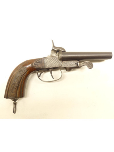 PISTOLET A BROCHE 2 CANONS...