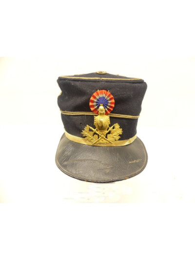 KEPI DE SOUS-LIEUTENANT DU GENIE 1880.