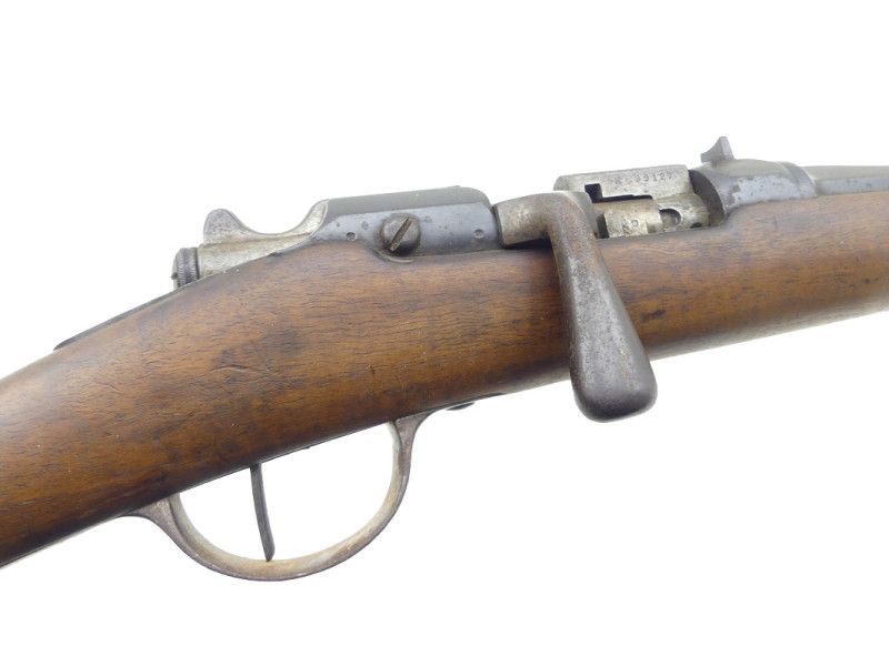 FUSIL GRAS MODELE 1866-74 TRANSFORME CHASSE.