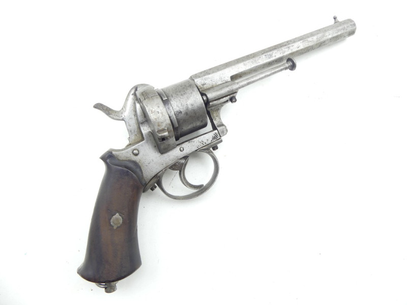 REVOLVER 9mm A BROCHE TYPE LEFAUCHEUX.