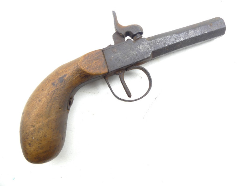 PISTOLET COUP DE POING XIXe.