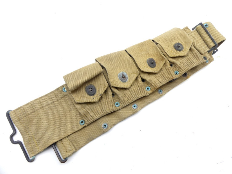 CEINTURON CARTOUCHIERE US M-1910 1ère GM.