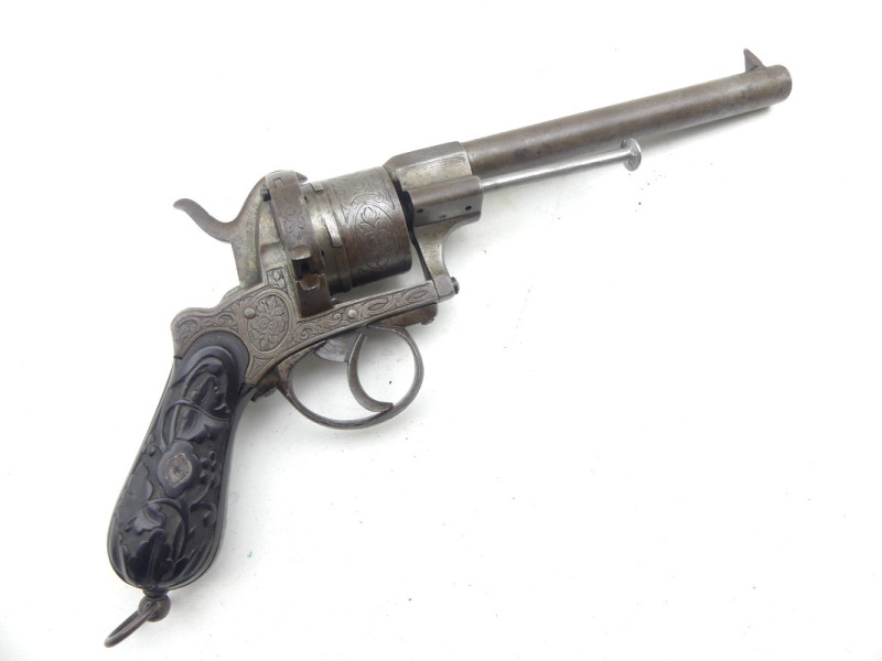 REVOLVER A BROCHE 9 mm TYPE LEFAUCHEUX.