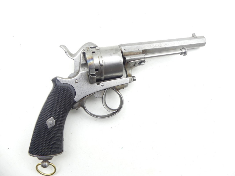 REVOLVER 9mm A BROCHE TYPE LEFAUCHEUX.