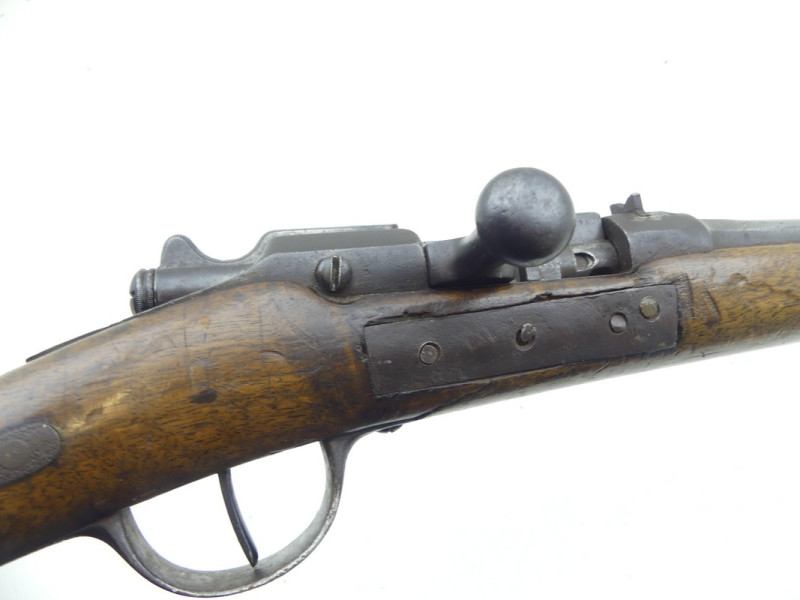 FUSIL GRAS MODELE 1866-74 TRANSFORME CHASSE.