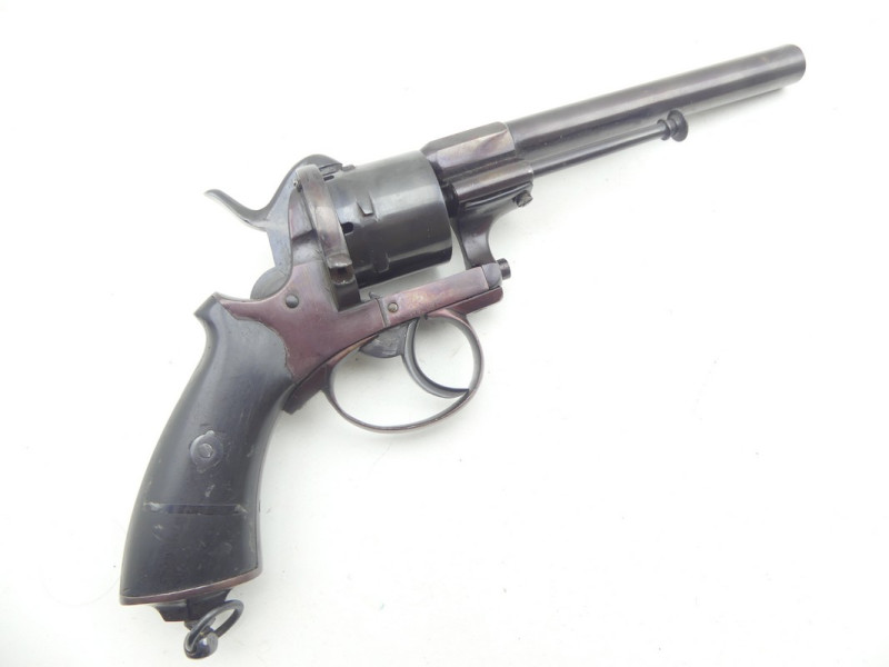 REVOLVER A BROCHE 9 mm TYPE LEFAUCHEUX.