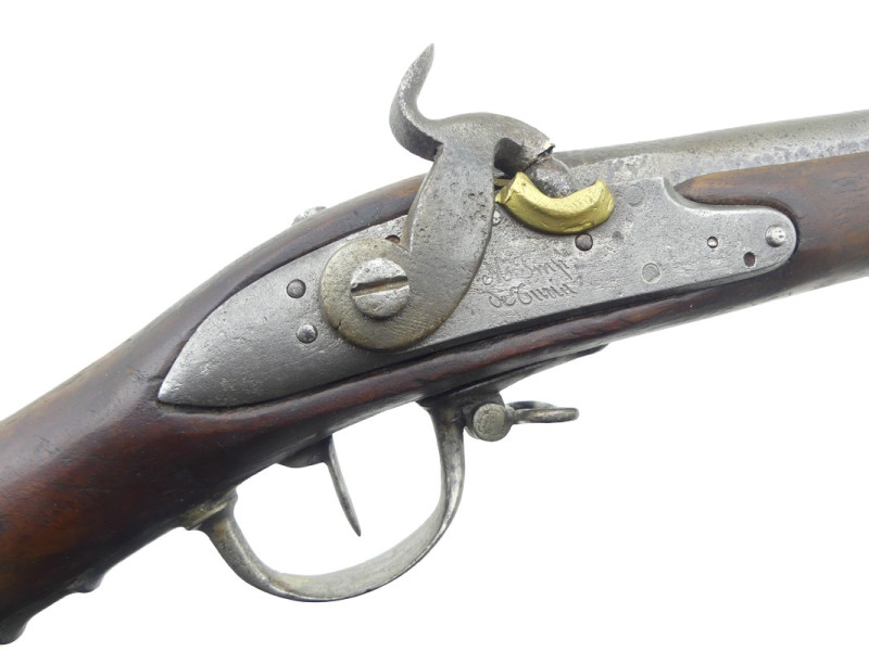 FUSIL D’INFANTERIE MODELE 1777 CORRIGE AN IX TURIN TRANSFORME CHASSE.