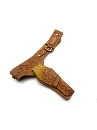 CEINTURON HOLSTER WESTERN.