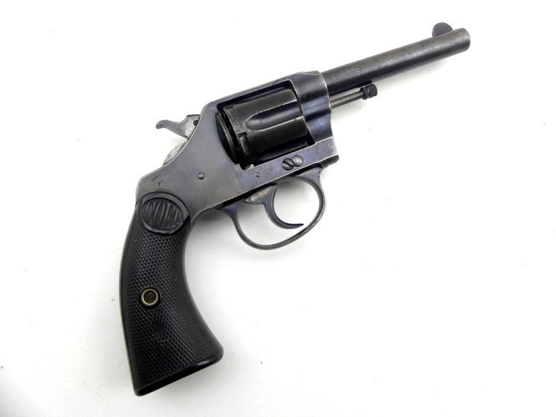REVOLVER COLT NEW MODEL POLICE DE TRANSITION.