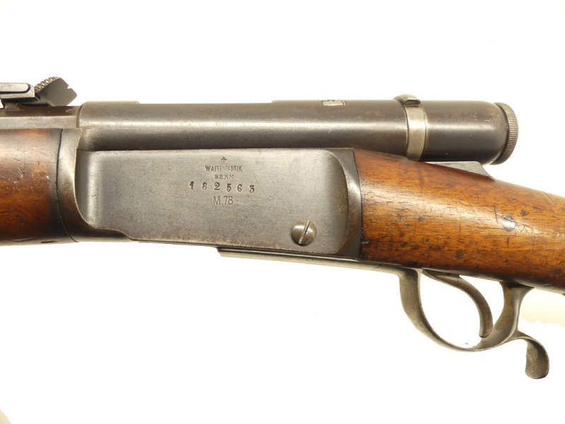 FUSIL D'INFANTERIE VETTERLI MODELE 1878 ARMEE SUISSE.
