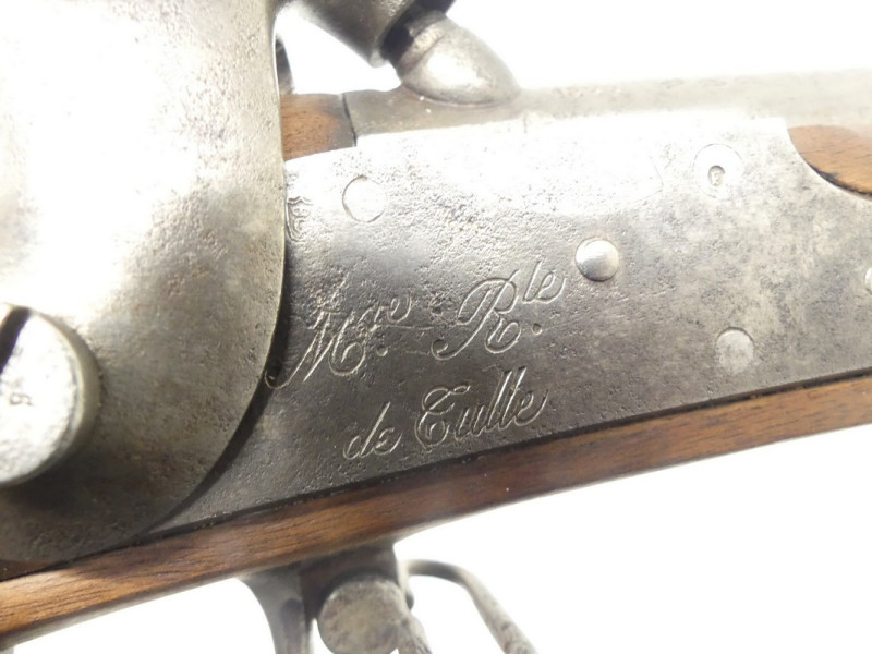 FUSIL D'INFANTERIE MODELE 1822 TBIS TRANSFORME CHASSE. FUSIL D'INFANTERIE MODELE 1822 TBIS TRANSFORME CHASSE.