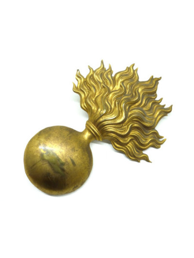 PLAQUE GRENADE DE GIBERNE...