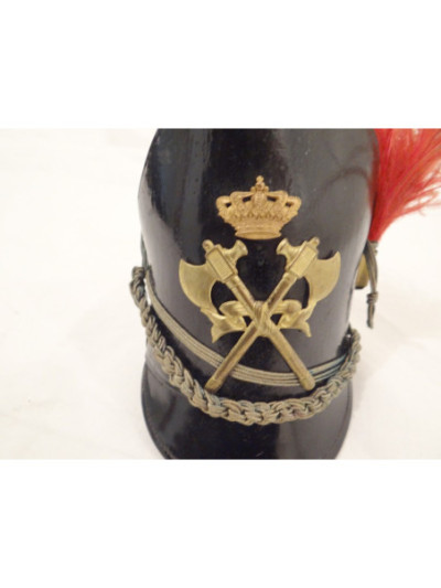 SHAKO TYPE WELLINGTON DE SAPEUR PREMIER EMPIRE.