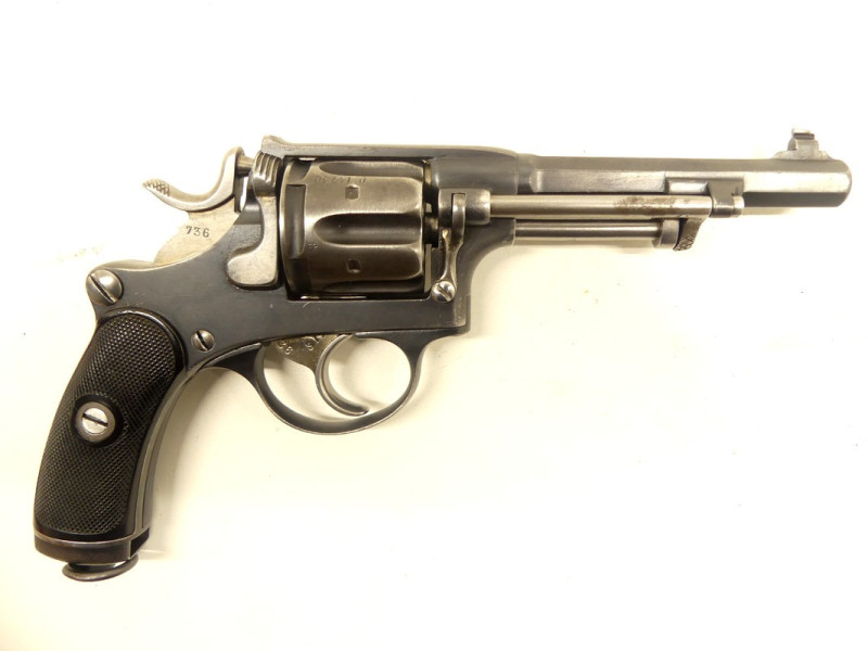 REVOLVER D’ORDONNANCE SUISSE MODELE 1882.