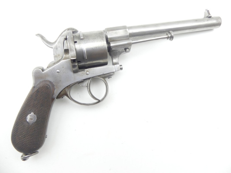 REVOLVER A BROCHE TYPE LEFAUCHEUX DOUBLE ACTION.