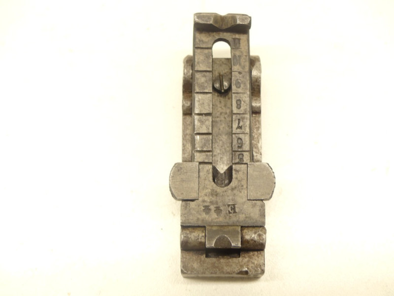 HAUSSE DE FUSIL D’INFANTERIE CHASSEPOT MODELE 1866. HAUSSE DE FUSIL D’INFANTERIE CHASSEPOT MODELE 1866.