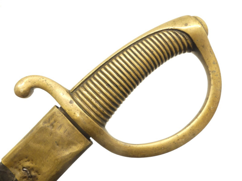 SABRE BRIQUET D'INFANTERIE MODELE AN XI FABRICATION BARISONI. SABRE BRIQUET D'INFANTERIE MODELE AN XI FABRICATION BARISONI.
