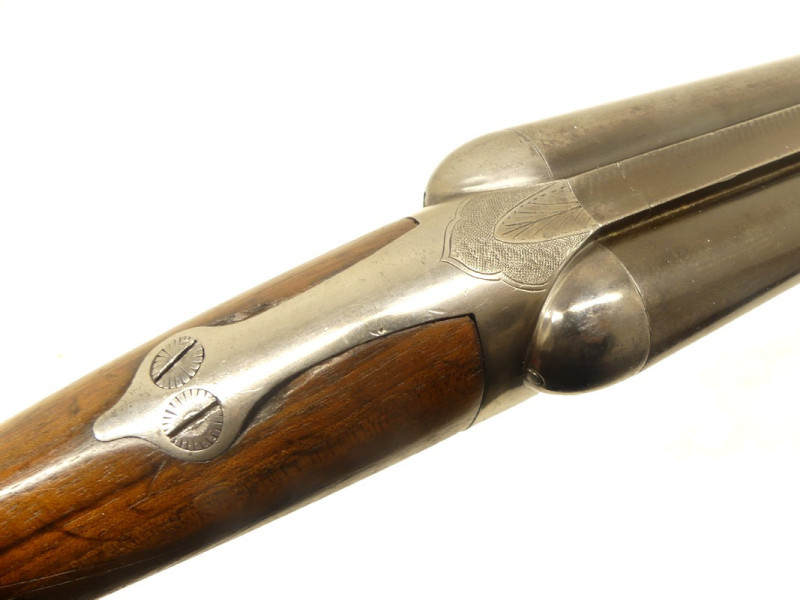 FUSIL DE CHASSE JUXTAPOSE IDEAL A PONTET LUNETTE. FUSIL DE CHASSE JUXTAPOSE IDEAL A PONTET LUNETTE.