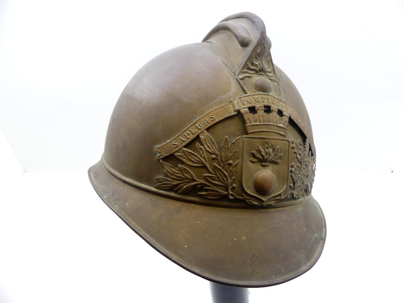 CASQUE DE SAPEUR-POMPIER MODELE 1895.